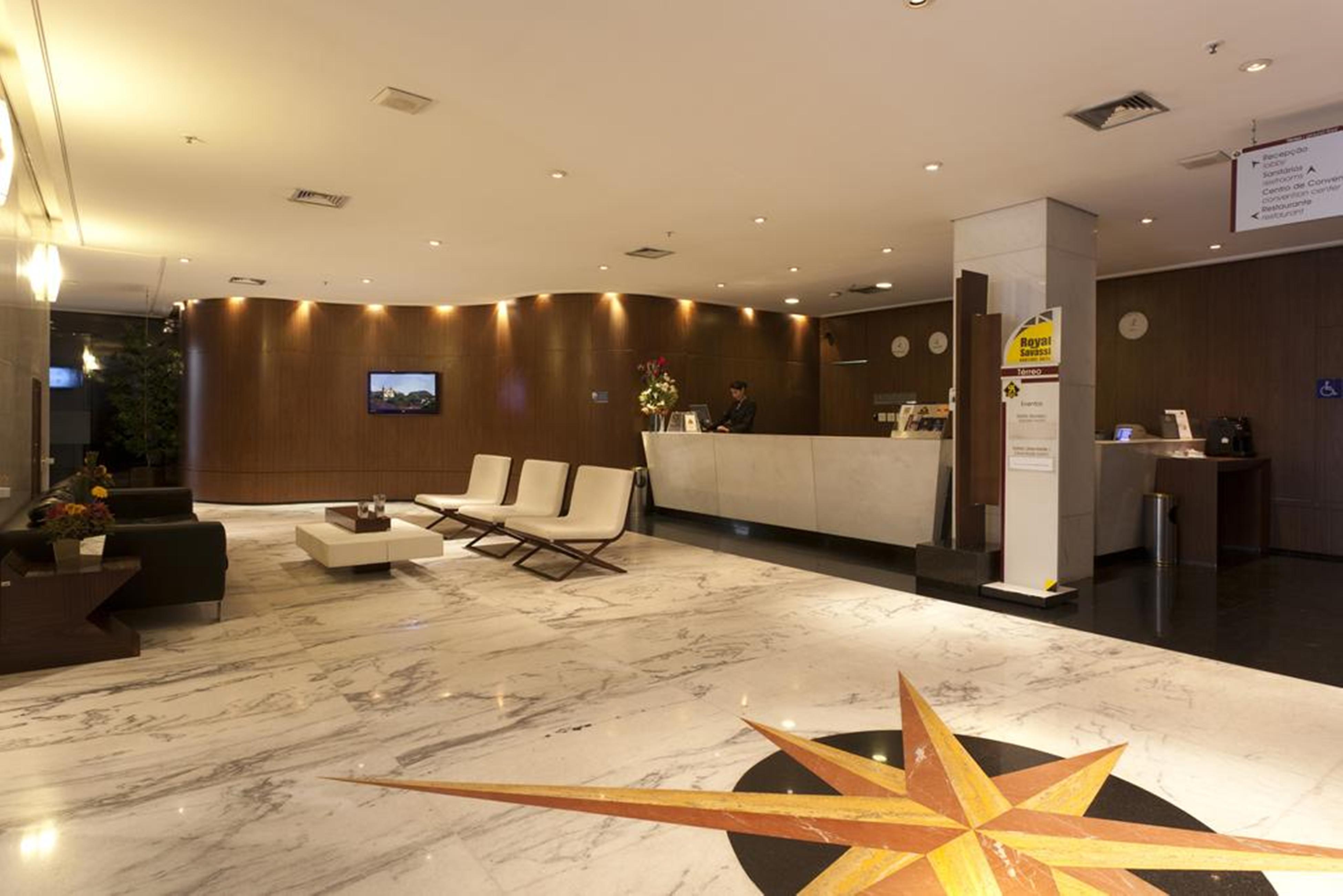 Royal Boutique Savassi Hotel เบโลโอรีซอนชี ภายนอก รูปภาพ Lobby